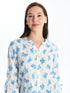 LC Waikiki Wacky Collar Floral Women's Shirt